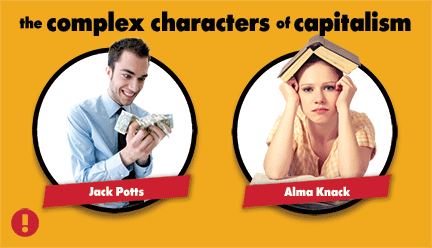 the complex characters of capitalism