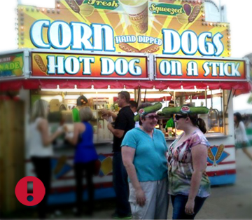 Iowa State Fair Corn Dogs